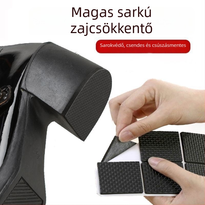 Magas sarkú cipő halkító párnák – önragasztó, csúszásmentes, kopásálló, faanyag, Brand Unique