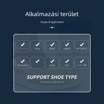 Állítható cipőexpander és ápoló pajzs – anti-gyűrődés, védelem a deformáció ellen; alkalmas sportcipőkhöz, bőrcipőkhöz és bakancsokhoz; egész éves használatra