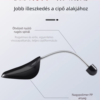 Uniszex cipőnyújtó és cipőfa — anti-deformáció, anti-gyűrődés; kompatibilis futócipőkkel, bőr cipőkkel, csizmákkal, casual és munkacipőkkel (lazább stílus), minden évszakban