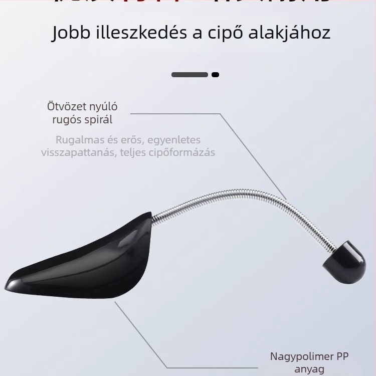 Uniszex cipőnyújtó és cipőfa — anti-deformáció, anti-gyűrődés; kompatibilis futócipőkkel, bőr cipőkkel, csizmákkal, casual és munkacipőkkel (lazább stílus), minden évszakban