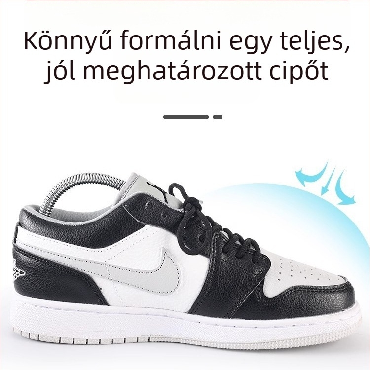 Uniszex cipőnyújtó és cipőfa — anti-deformáció, anti-gyűrődés; kompatibilis futócipőkkel, bőr cipőkkel, csizmákkal, casual és munkacipőkkel (lazább stílus), minden évszakban