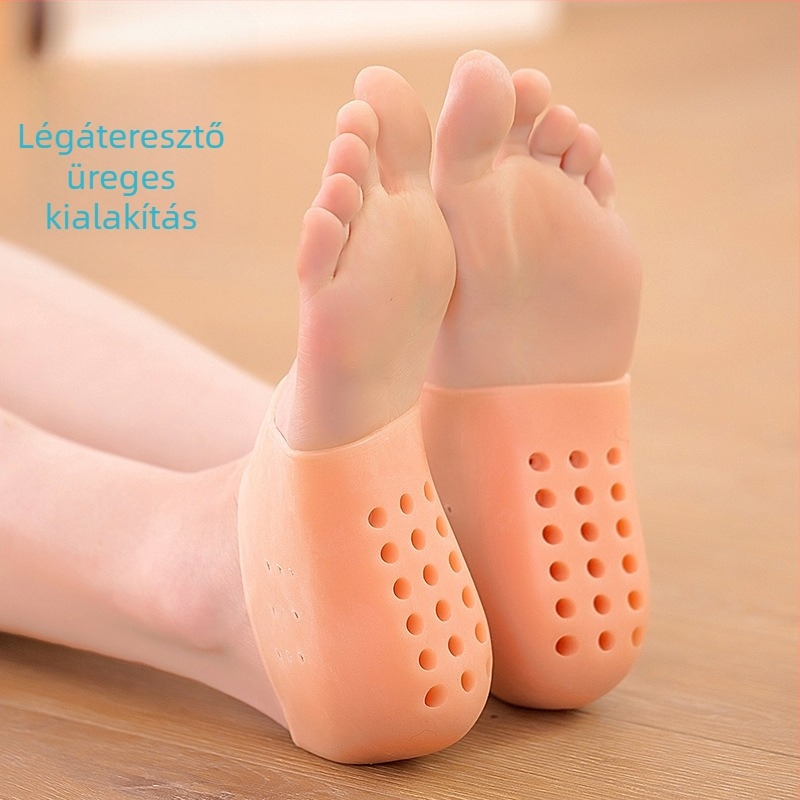 Láthatatlan belső magasságot növelő talpbetét munkacipőkhöz, sarokpad, anyag: Tpes, testreszabás elérhető