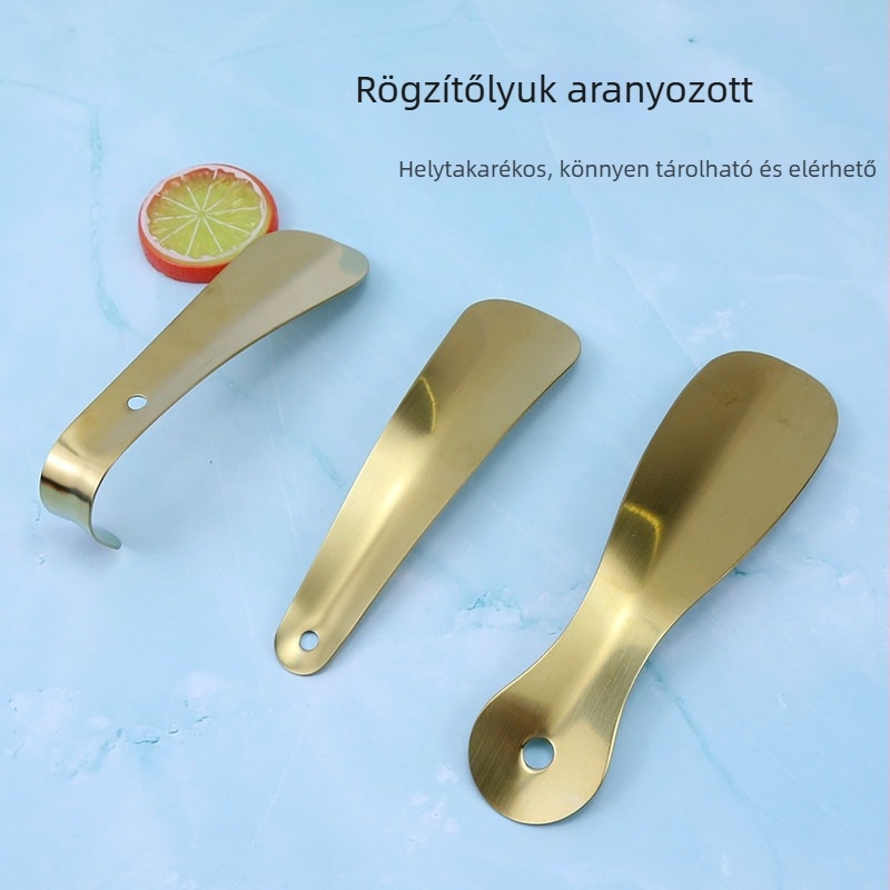 Titánium bevonatú cipőhúzó — ergonikus segédeszköz idős vagy terhes nőknek, otthoni és kültéri használatra