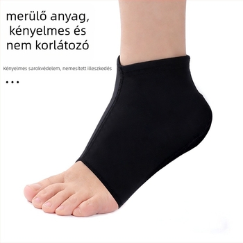 Rugalmas boltozat- és saroktámasz szilikonos párnázással, 2 az 1-ben zokni-talpbetét lapos lábra