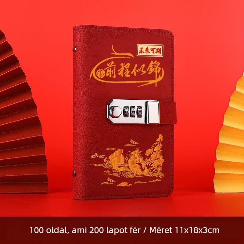 Perseverance bőr megtakarítási könyv jelszózárral — Ideális ajándék esküvőkön, születésnapokon és ünnepeken