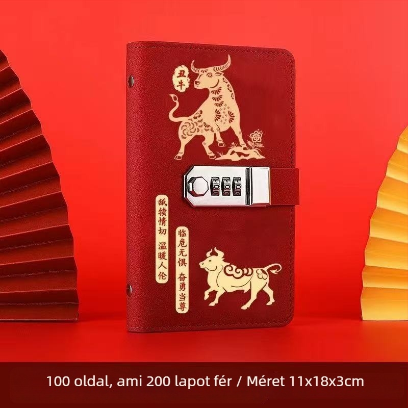 Perseverance bőr megtakarítási könyv jelszózárral — Ideális ajándék esküvőkön, születésnapokon és ünnepeken