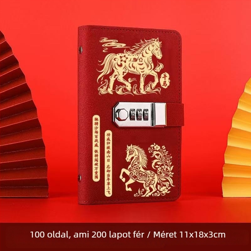 Perseverance bőr megtakarítási könyv jelszózárral — Ideális ajándék esküvőkön, születésnapokon és ünnepeken