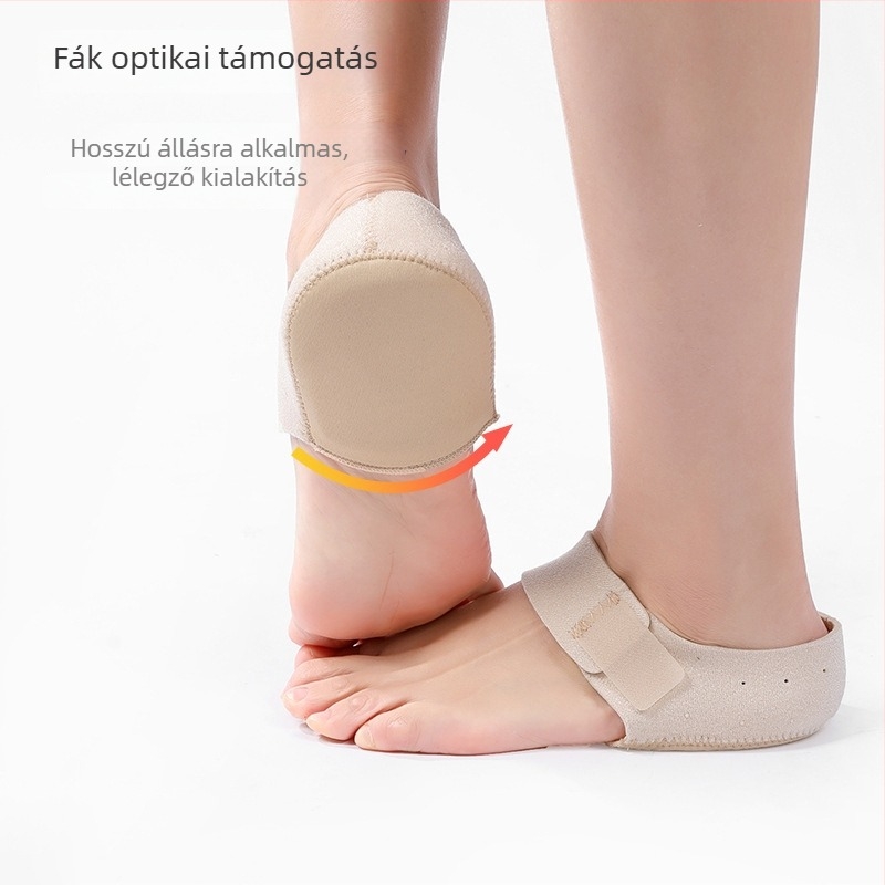 Ortopéd saroktalpbetét gélvédővel, nyomtatott mintával, modell 003, termékkód: heel cushion 003
