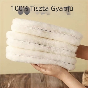 TPE talpbetét bőr-szőr integrációval, vastagított meleghez, dombornyomott mintázat, YM9, tavaszi használatra