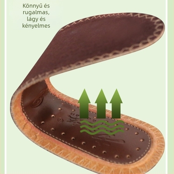 Műbőr talpbetét, teljes párnázással, mindennapi cipőkhöz, egész talp, tavasz
