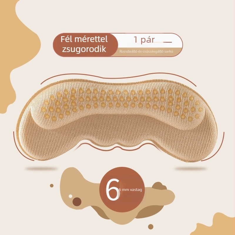 Csúszásmentes sarokmatrica sport-, hétköznapi és munka cipőkhöz | Cool Shun | őszi használat | modell: sarok matrica