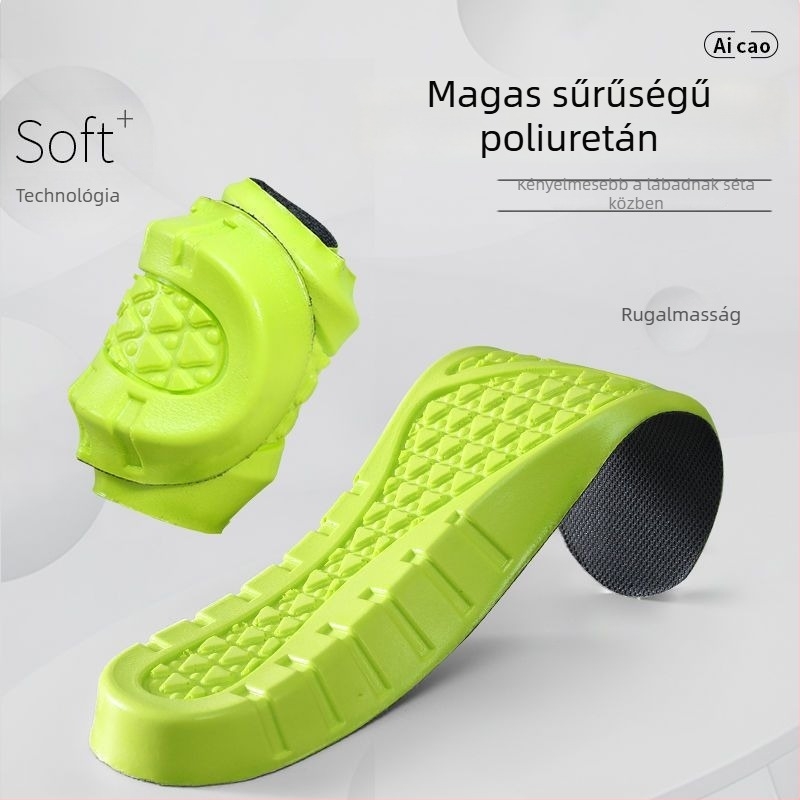 PU talpbetét textile cipőkhöz dezodoráló funkcióval, uniszex, tavaszra