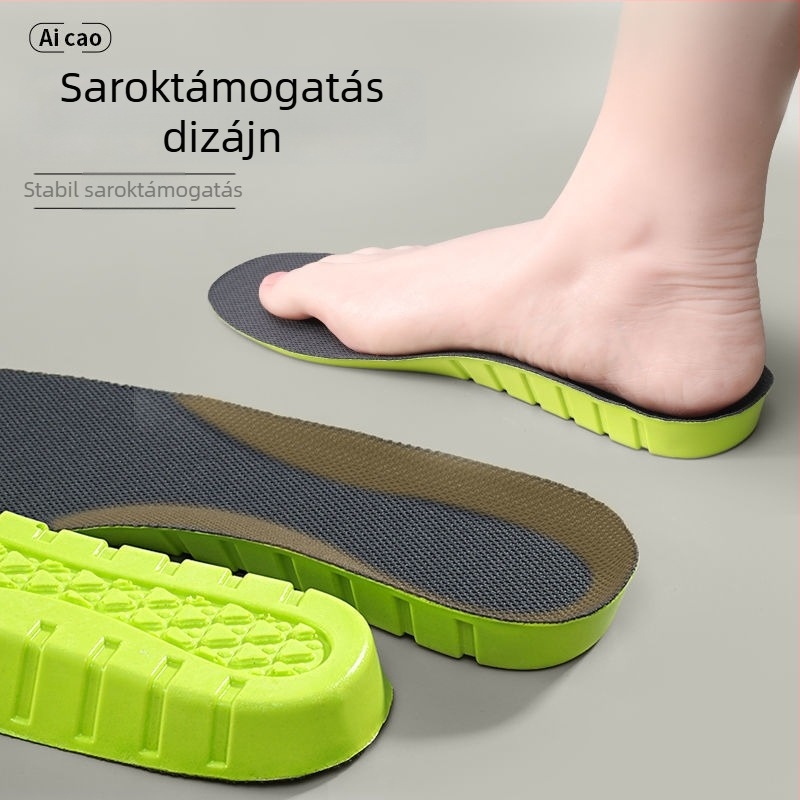 PU talpbetét textile cipőkhöz dezodoráló funkcióval, uniszex, tavaszra