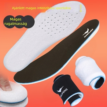 TPU talpbetét, uniszex, ütéscsillapító, szagtalan, teljes párnázású talpbetét sportcipőkhöz, bőrökhöz, bakancsokhoz