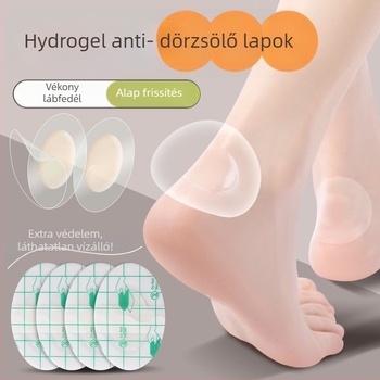 Átlátszó hidrogél talptapaszok – anti-súrlódás, ultra vékony, többszörös rétegezésű, nőknek, casual cipőkhöz