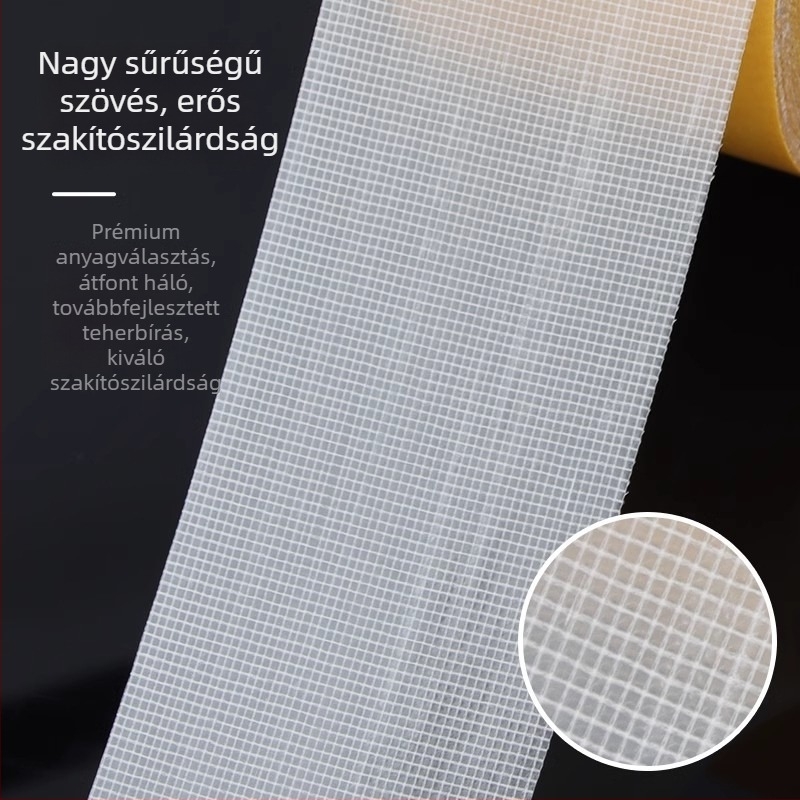 Textil alapú kétoldalas ragasztószalag szőnyegek rögzítésére — vízálló és csúszásmentes
