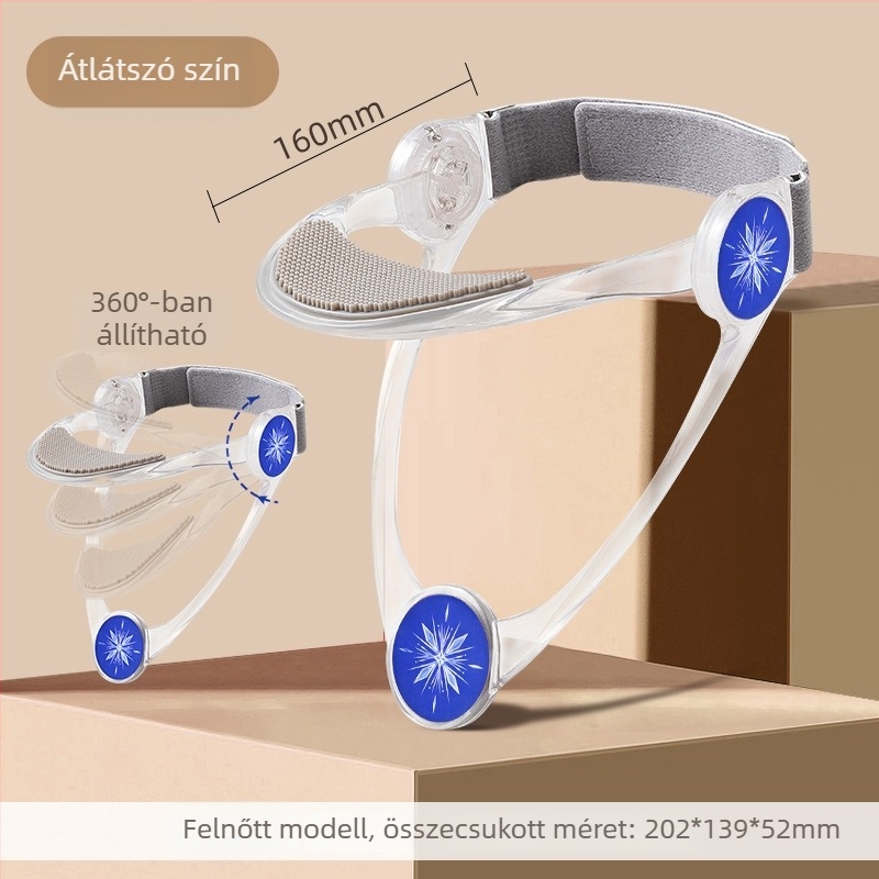 Állítható nyakmerevítő, PC+TPU, 2. generáció