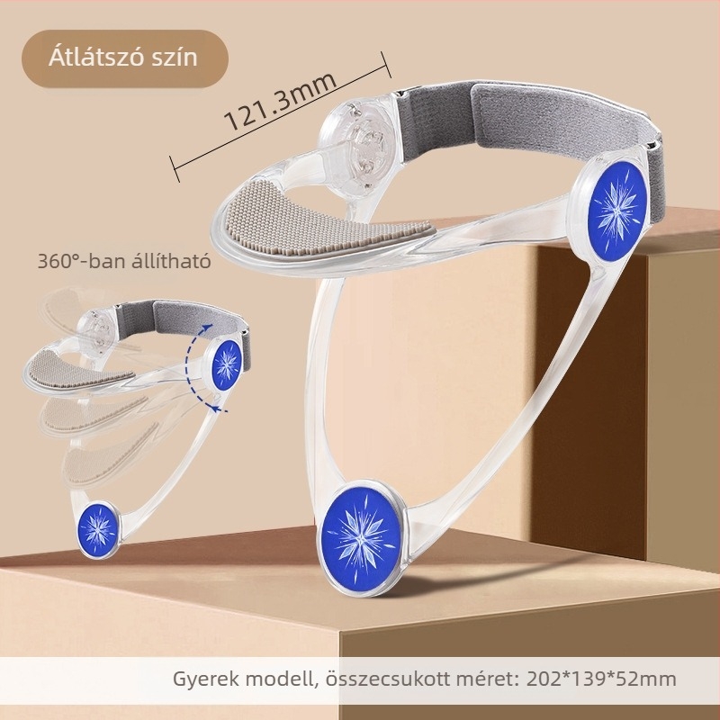 Állítható nyakmerevítő, PC+TPU, 2. generáció