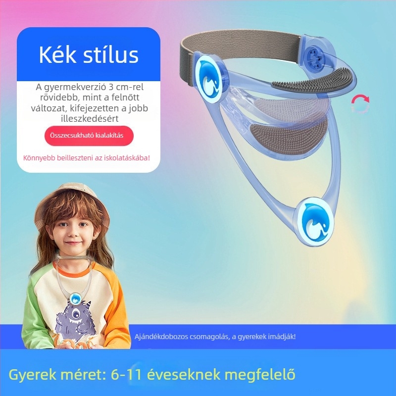 Állítható nyakmerevítő, PC+TPU, 2. generáció