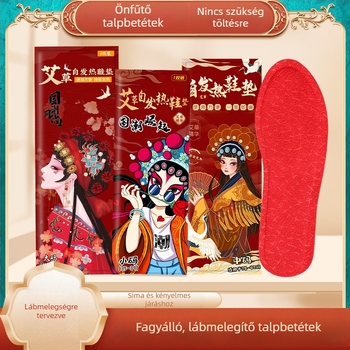 Önmelegedő talpbetét téli utazásokhoz növényi melegítő tapassal
