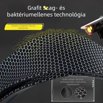 Grafén arch-támaszos talpbetét, EVA, unisex, szagellenálló, lélegző, izzadságot felszívó, magas rugalmasságú ütéscsillapítás, egész napos kényelem