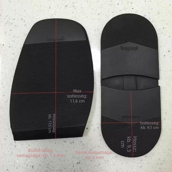 Gumi sarokpárna és talpvédő fólia — kopásálló, csúszásmentes, halk