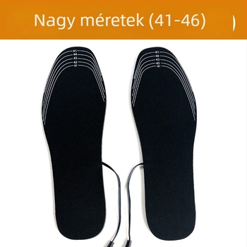 Jiabei USB fűthető talpbetét papucsokhoz/otthonra – felső réteg EVA poliészter, USB tápegységgel, uniszex