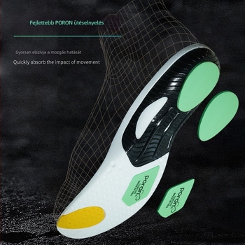 Grafén talpbetétek sportcipőkhöz, légáteresztő, ütéscsillapító, nagy rugalmasságú párnázás, uniszex, modell Xd-6070-graphene