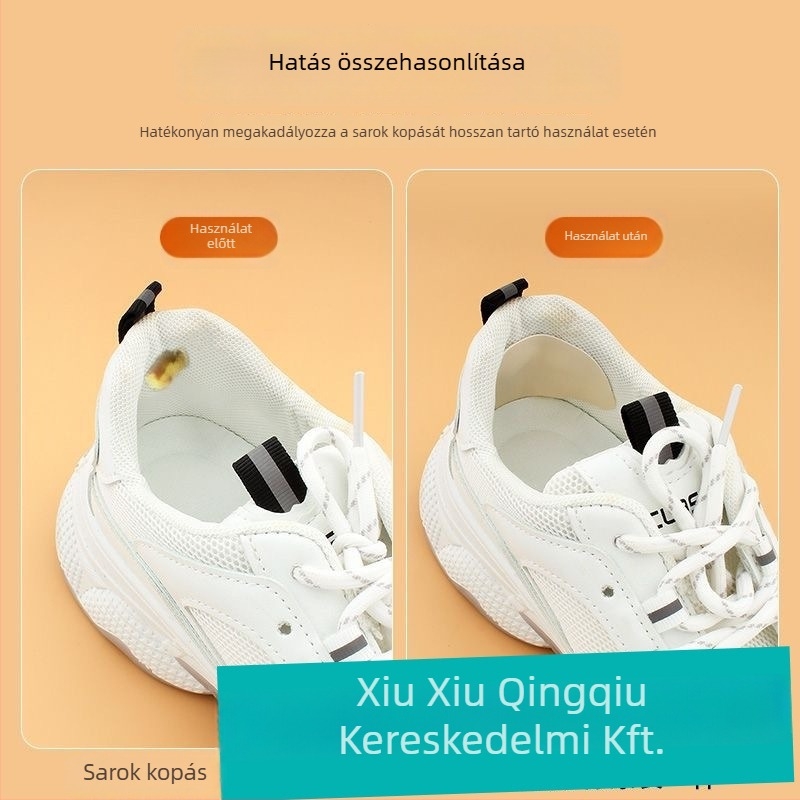 Sportcipő sarokjavító patch – önragasztó belső betét, alkalmas sneaker és casual cipőkhöz, minden évszakra