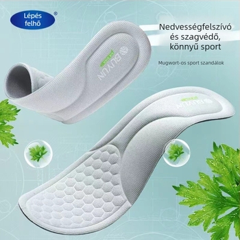 Buyun dezodoráló talpbetét lenanyagból, nedvességel elnyelő és lélegző, modell 2219, univerzális mindennapi viselethez, uniszex, alkalmas sportcipőkhöz, meleg cipőkhöz