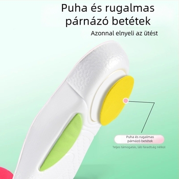 Ortopéd EVA talpbetét kereszt-ív támogatással és ütéscsillapítással, uniszex, modell M-008