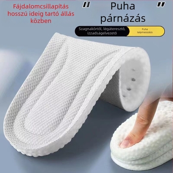 PU talpbetét nőknek és férfiaknak – teljes hosszúságú, párnázott, izzadságot felszívó, légáteresztő sporttalpbetét
