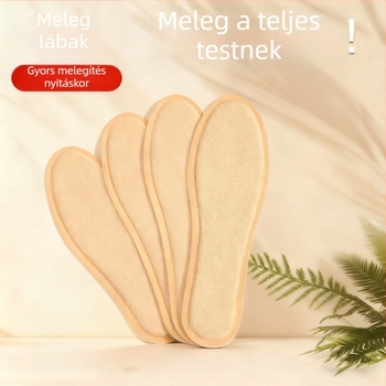 Fűtő talpbetét cipőkhöz, univerzális illeszkedés, teljes hosszúságú talpbetét, nem szőtt textil, modell WJ