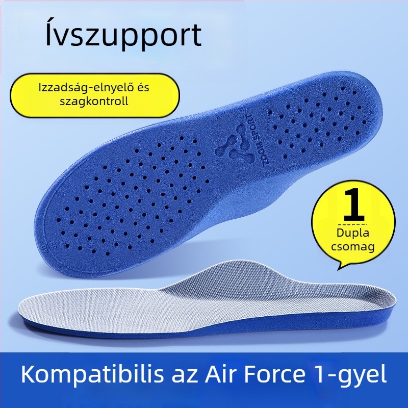 Cipőhöz tartozó talpbetét arch-támogatással, erős pamut anyag, teljes hosszúságú talpbetét, őszi szezon, uniszex