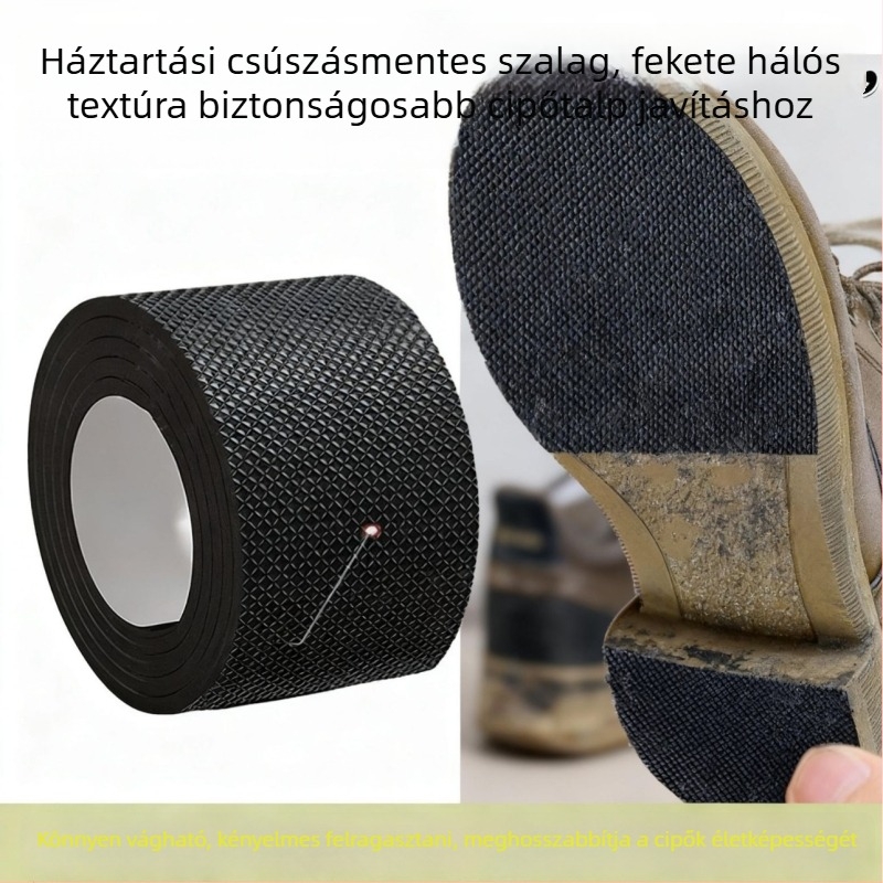 Cipő talp- és sarokvédő matricák – csendesek, kopásállóak, öntapadósak, anti-kopás sarokvédők magas sarkú cipőkhöz (Model HGJYT)