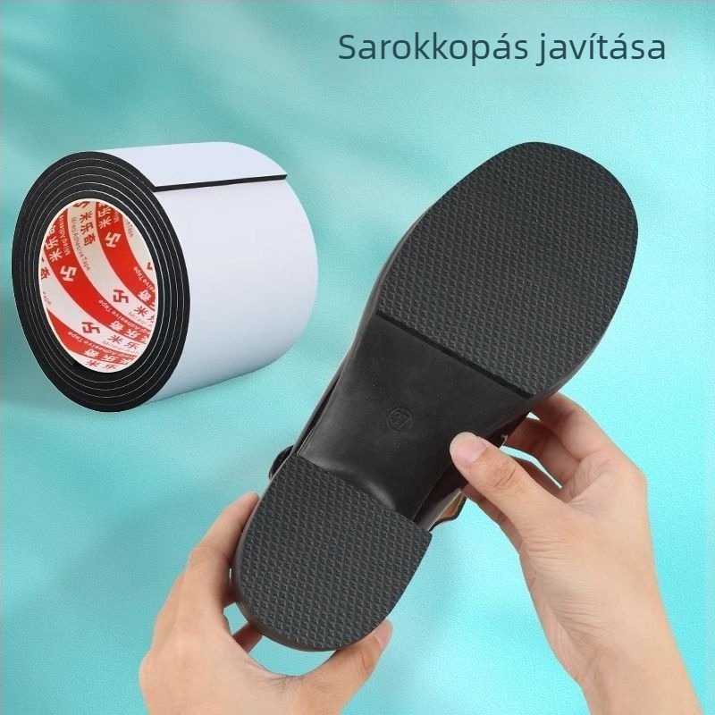 Cipő talp- és sarokvédő matricák – csendesek, kopásállóak, öntapadósak, anti-kopás sarokvédők magas sarkú cipőkhöz (Model HGJYT)