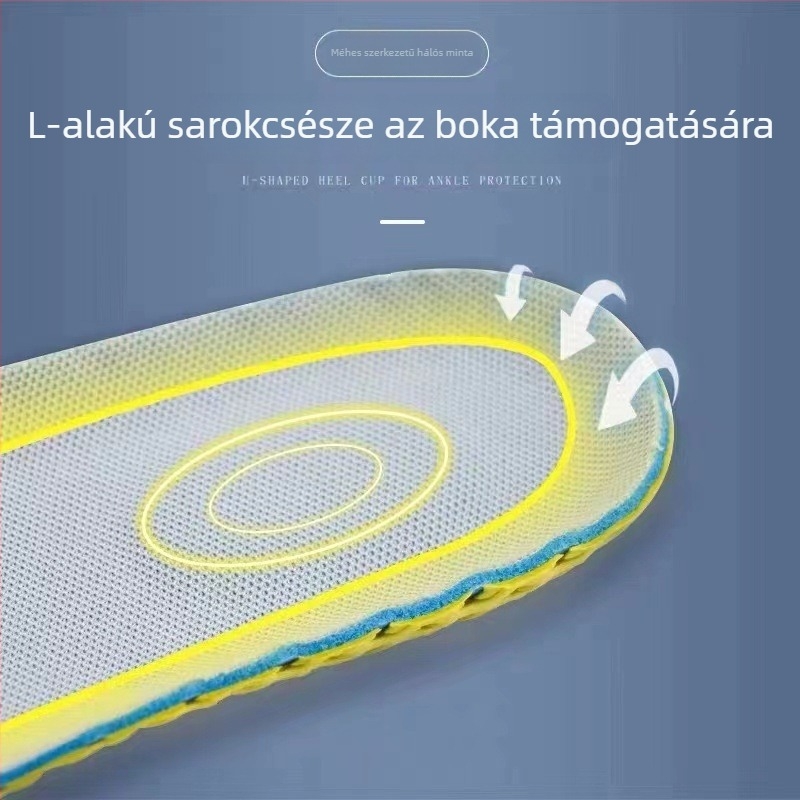Honeycomb talpbetét, EVA anyag, teljesen párnázott, magasság növelő, uniszex