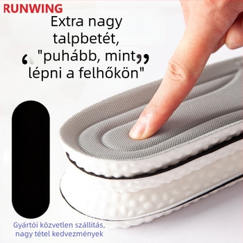 RUNWING PU01 talpbetét – latex PU, dezodoráló, nedvszívó, légáteresztő, ütéscsillapítás