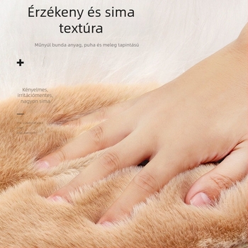 Mesterséges szőrme talpbetét – meleg, uniszex, teljes talp külső használatra (Anyag: mesterséges szőrme; Funkció: meleg; Kategória: teljes talp)