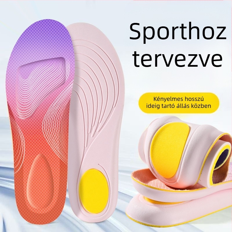 PU anyagú ortopéd talpbetét, unisex, teljes talpbetét, alkalmas sportcipőkhöz, bakancsokhoz, hétköznapi és munkacipőkhöz