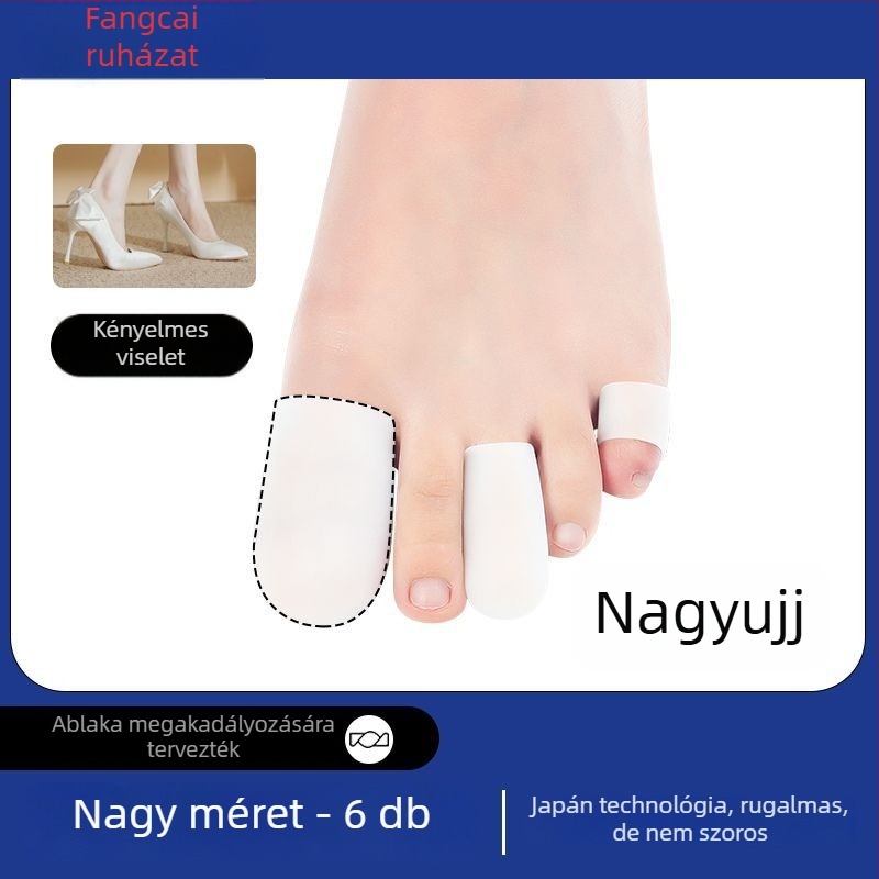 Szilikon Lábujjvédő – egészéves toe sleeve a magas sarkú cipőkhöz, modell Zhhjz00, termékkód Zhhjz0015, Thousand Leaves márka