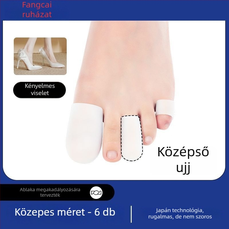 Szilikon Lábujjvédő – egészéves toe sleeve a magas sarkú cipőkhöz, modell Zhhjz00, termékkód Zhhjz0015, Thousand Leaves márka