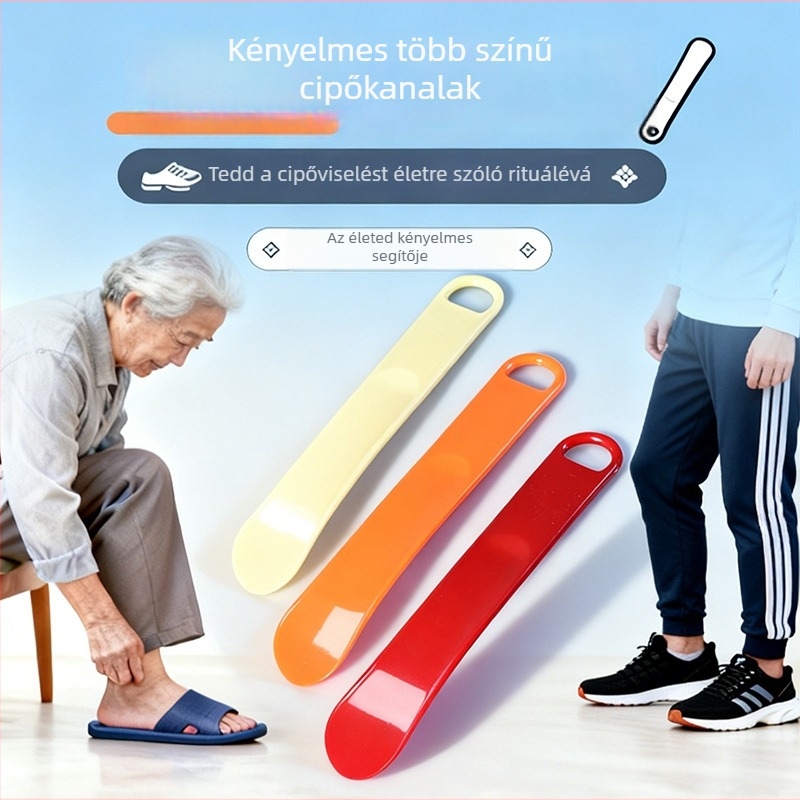 Műanyag cipőhúzó a cipő könnyű felhúzásához – idős és terhes nők számára, modell XD-2014, Konbida, Daily Leisure, minden évszakban használható