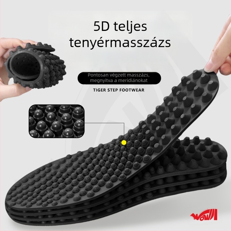 Tiger Step B15 Masszírozó talpbetét – PU, teljes talpbetét, uniszex, sportcipők, bőr és mindennapi cipőkhöz