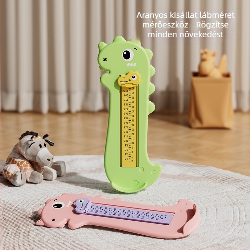 Felnőtteknek és gyerekeknek lábméret mérőeszköze – PP/ABS anyag, YR-LJQ modell, Márka Other, nem importált.