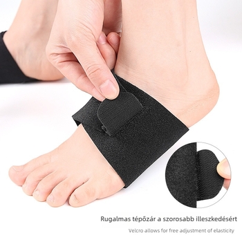 Velcro-s ortopéd talpbetét – állítható belső és külső talpbetétek sportcipőkhöz és textilekhez