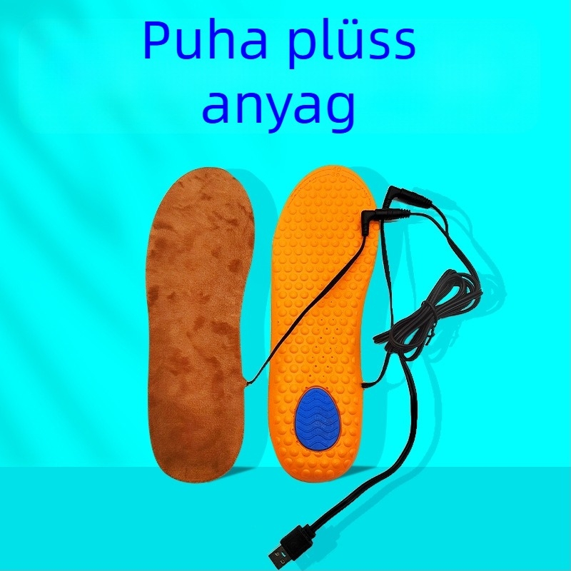 SZ-204 fűtött talpbetét, teljes panel, PU, USB újratölthető, semleges illeszkedés