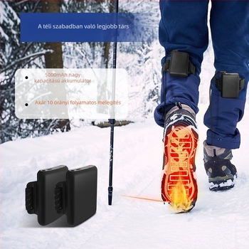 Ky-111 Intelligens fűtő talpbetét, EVA anyag, teljes talpbetét, megfelelő textile és sportcipőkhöz, 3 hőmérsékleti szint