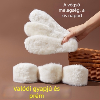 Juhbőr és szőrme béléses csizma, modell 001, téli