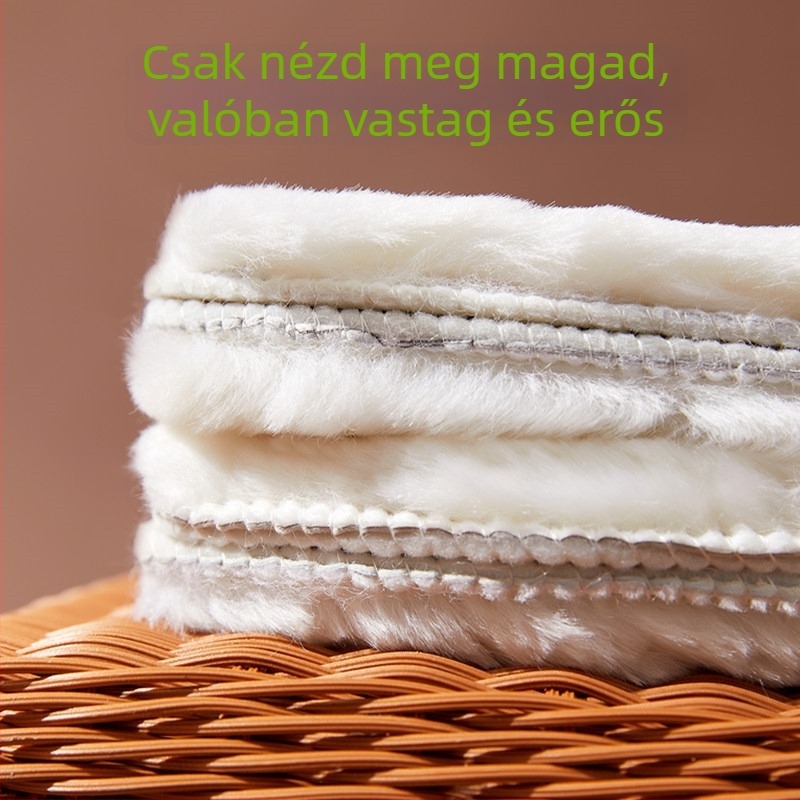 Juhbőr és szőrme béléses csizma, modell 001, téli